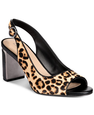 Alfani Women's Fabric Peep Toe Wedge Pumps Black Size 7.5 M