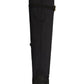 Rebel By Zigi Women's Onley Round Toe Knee High Boots Fabric Black Size 7 M