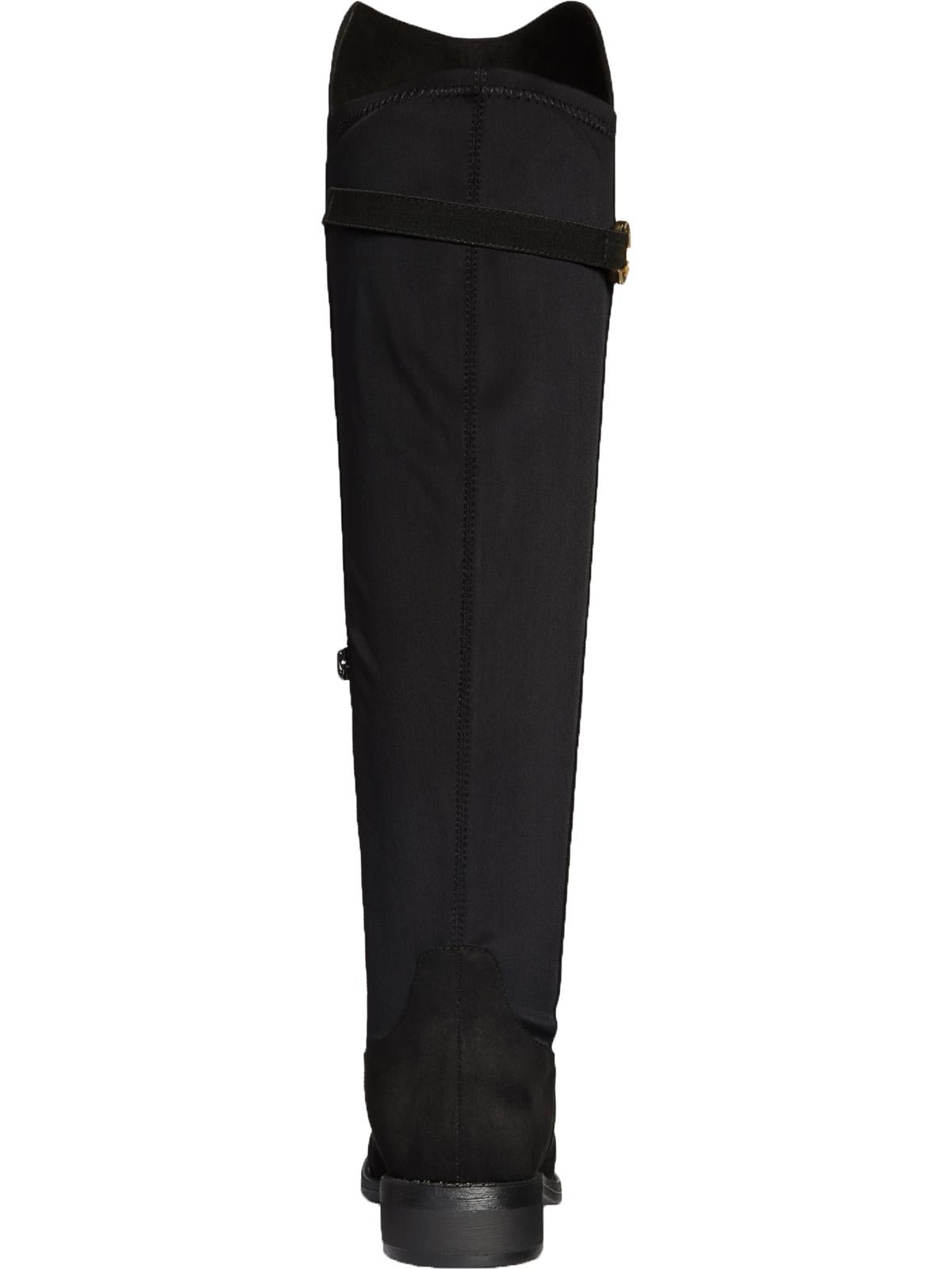 Rebel By Zigi Women's Onley Round Toe Knee High Boots Fabric Black Size 7 M