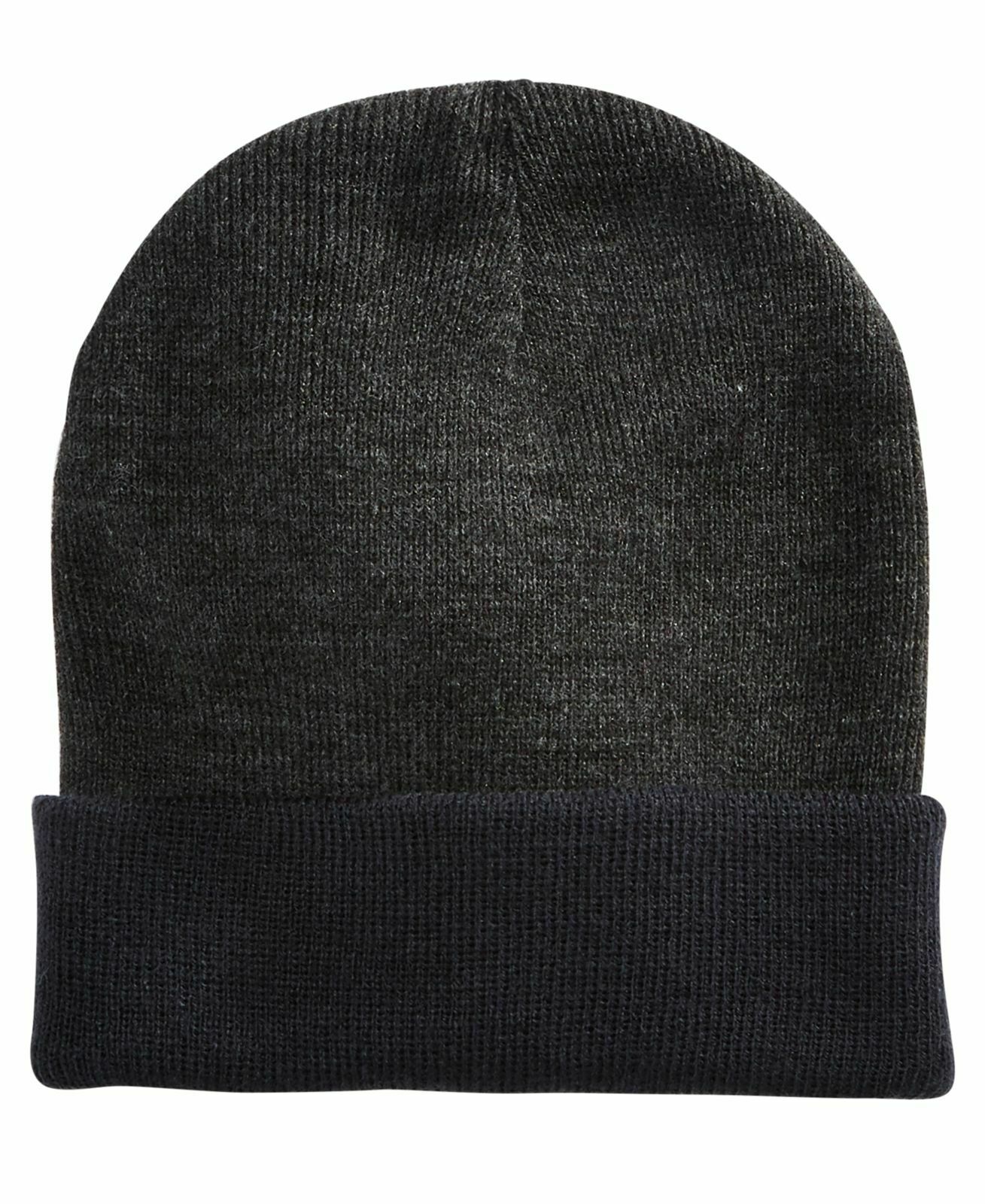 Alfani Men's Reversible Beanie Hat Navy One Size