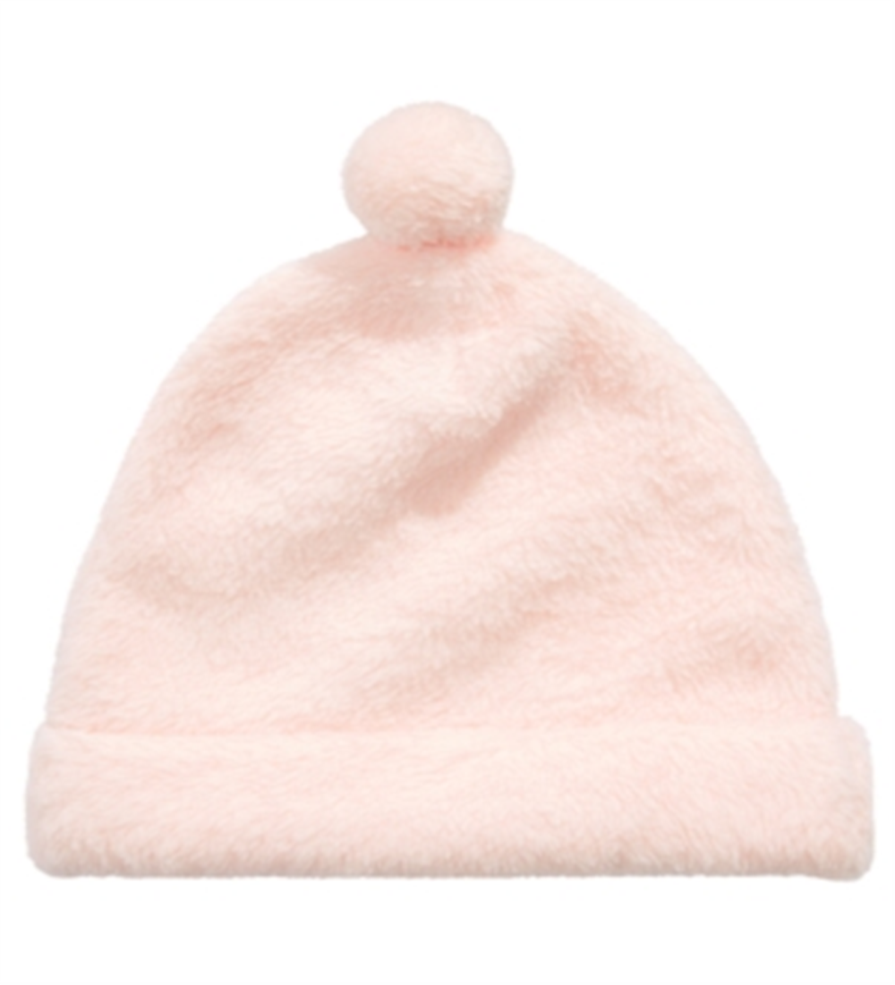First Impressions Baby Girl's Faux Fur Hat Pink Size 6-12 MOS