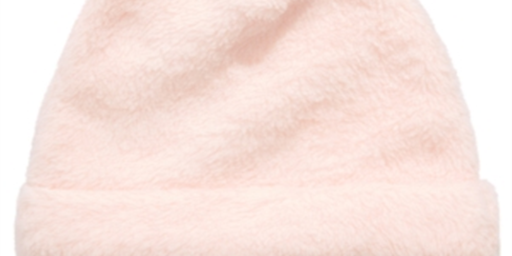 First Impressions Baby Girl's Faux Fur Hat Pink Size 6-12 MOS