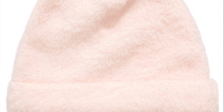 First Impressions Baby Girl's Faux Fur Hat Pink Size 6-12 MOS