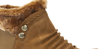 Baretraps Womens Alick Faux Fur Cold Weather Winter Boots Brown Size 8.5 M