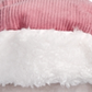 First Impressions Baby Boys & Girl's Faux Fur Trim Corduroy Hat Pink Size 0-6 MOS