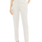 Alfani Women's Slim Fit Tummy Control Trouser Pants Beige Size 4