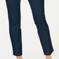 Charter Club Women's Solid Newport Slim Leg Pants Blue Size 8 Petite