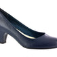 Easy Street Women's Fabulous Cone Heel Pumps Blue Size 10 M