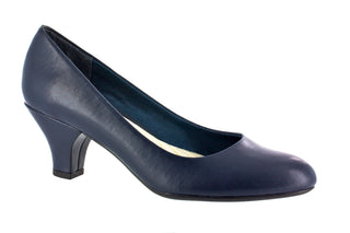 Easy Street Women's Fabulous Cone Heel Pumps Blue Size 10 M