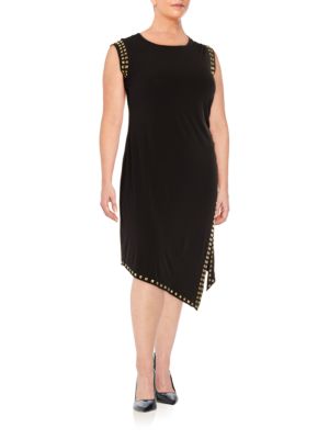 Divas Emporium Women's Plus Dress Black Size 2X