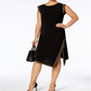 Divas Emporium Women's Plus Dress Black Size 2X
