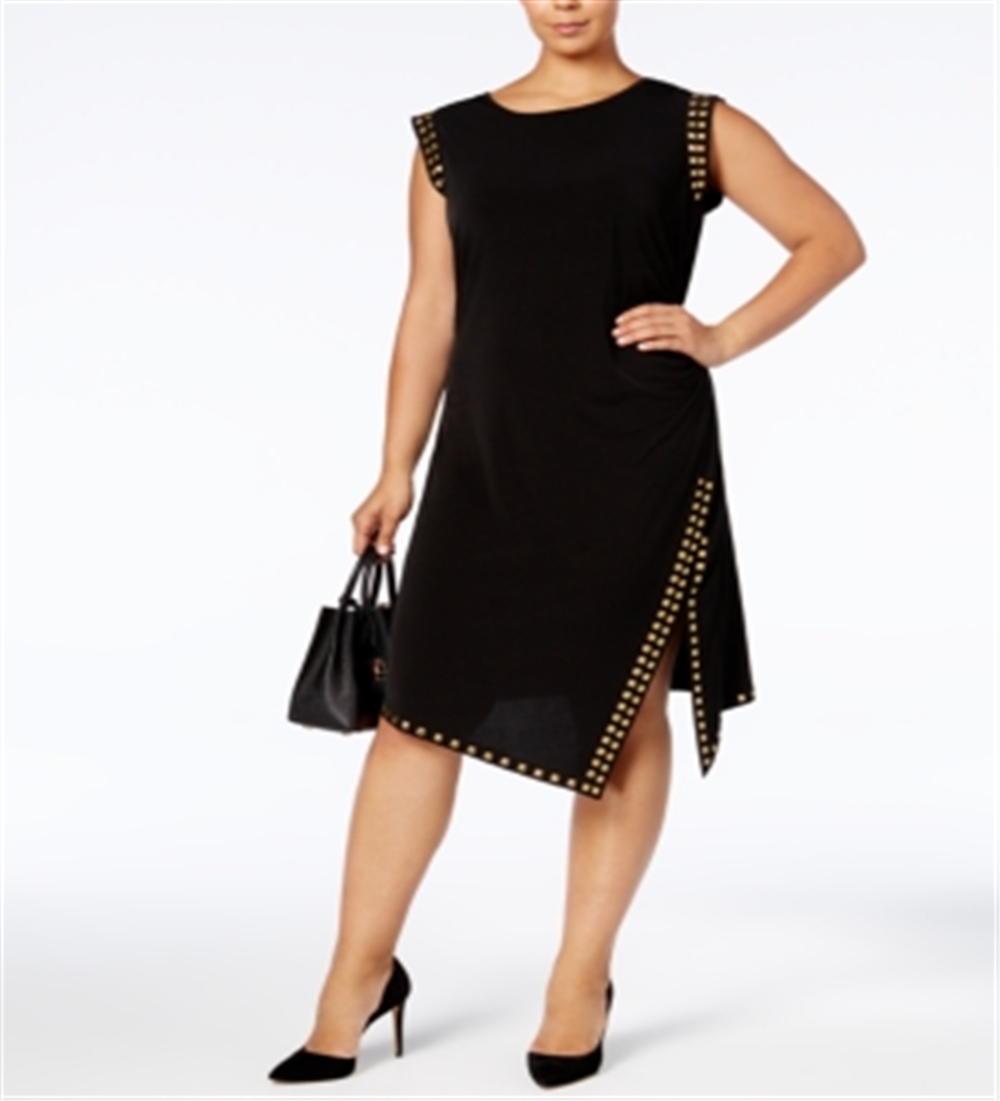 Divas Emporium Women's Plus Dress Black Size 2X