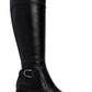 Style & Co Women's Vannie Faux Leather Tall Riding Boots Black Size 7 M