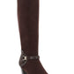Karen Scott Women's Sharonn Faux Suede Dress Boots Brown Size 7.5 M