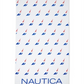 Nautica Men's J Class Beach Towel White Size 35in x 66in