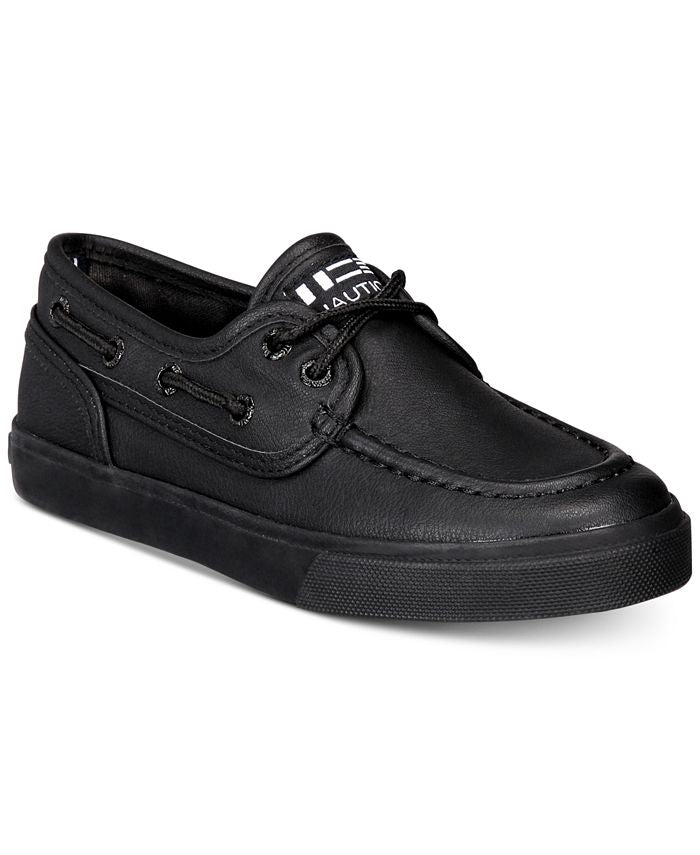 Nautica Little & Big Boys Oxford Spinnaker Shoes Black Size 4 M