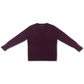 JM Collection Women's Button Cuff V Neck Pullover Sweater Purple Size Small