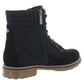 Tommy Hilfiger Women's T-ONELLA Fabric Closed Toe Ankle Fashion Boots Black Size 6.5 M
