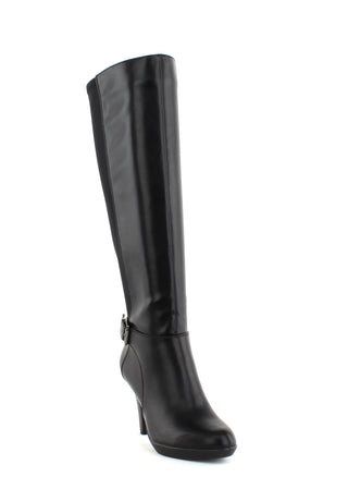Alfani Womens Vennuss Almond Toe Mid-Calf Fashion Boots Black Size 6.5 M