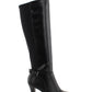 Alfani Womens Vennuss Almond Toe Mid-Calf Fashion Boots Black Size 6.5 M