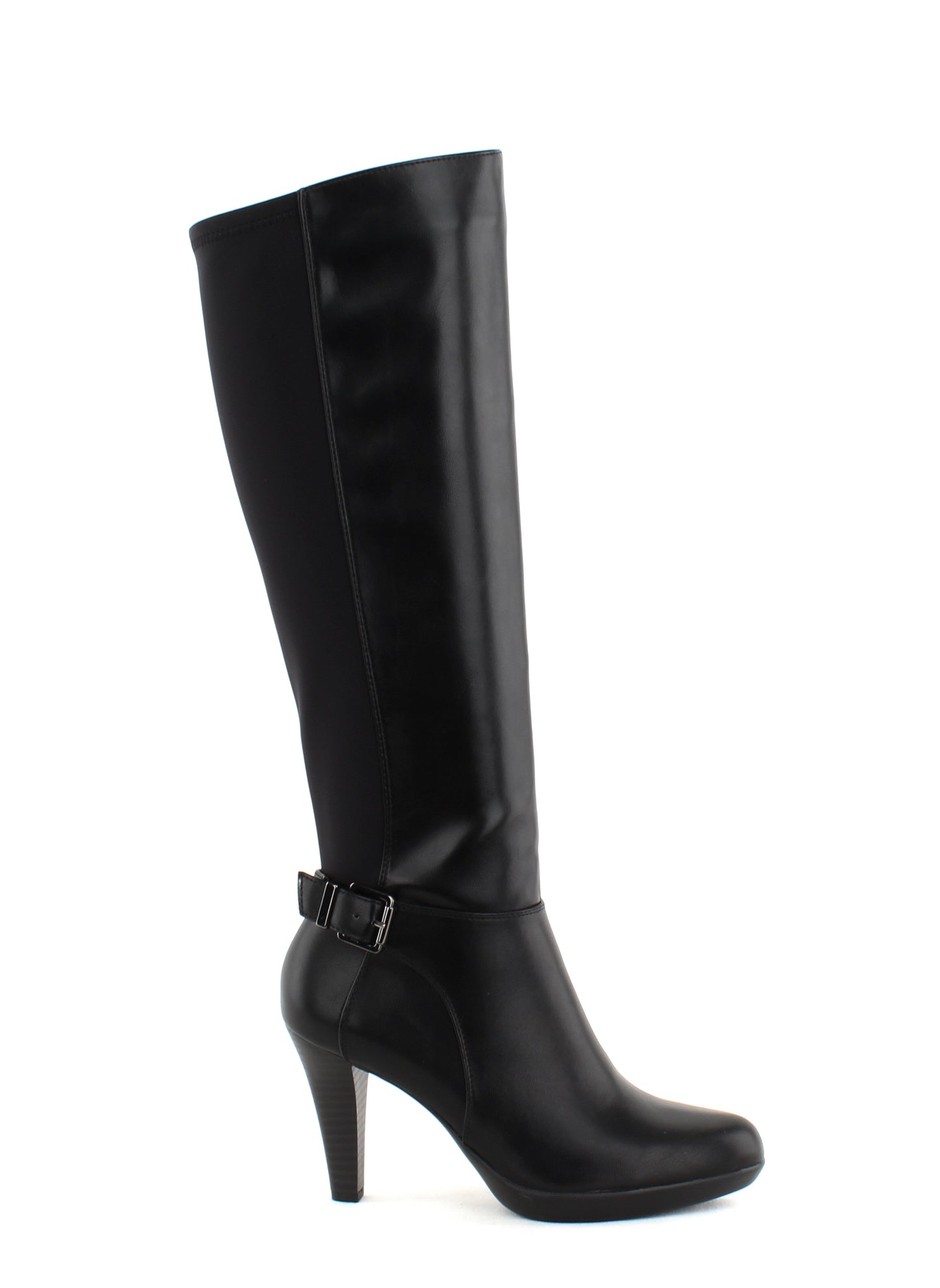 Alfani Womens Vennuss Almond Toe Mid-Calf Fashion Boots Black Size 6.5 M