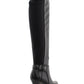 Alfani Womens Vennuss Almond Toe Mid-Calf Fashion Boots Black Size 6.5 M