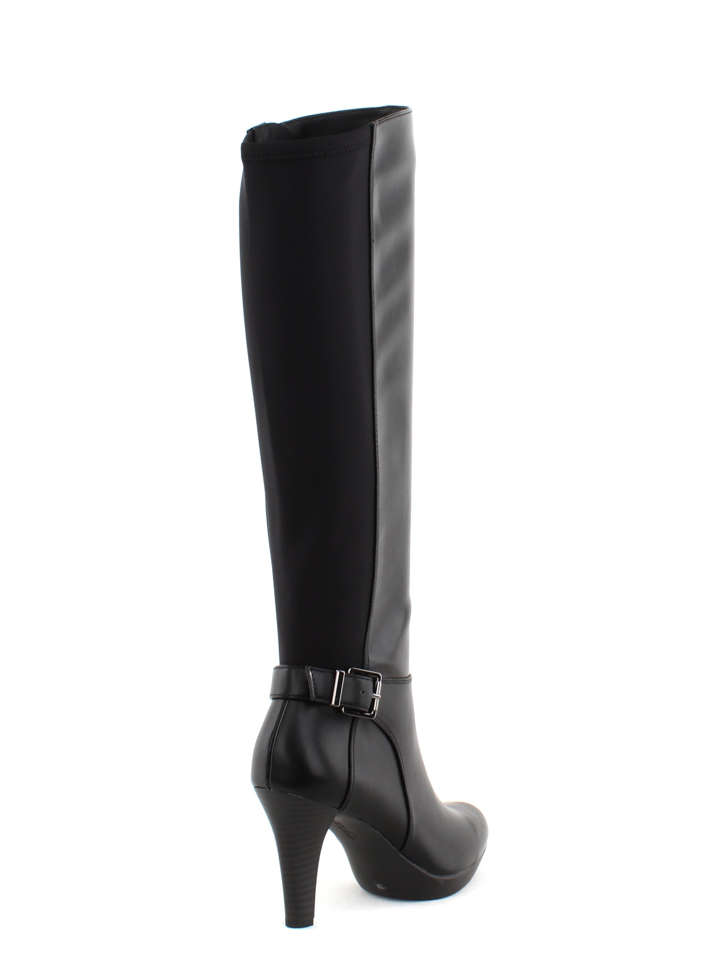 Alfani Womens Vennuss Almond Toe Mid-Calf Fashion Boots Black Size 6.5 M
