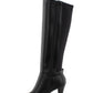 Alfani Womens Vennuss Almond Toe Mid-Calf Fashion Boots Black Size 6.5 M