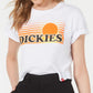 Dickies Women's New Logo Graphic Short Sleeve T-Shirt White Size Medium