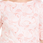 Charter Club Women's Cotton Printed 3/4 Sleeve T-Shirt Pink Size 2X