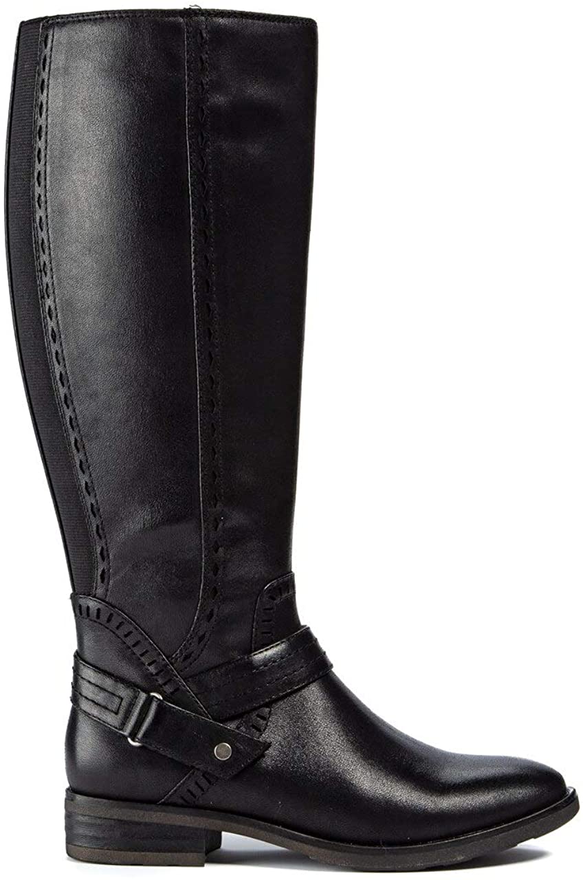 Bare Traps Women's Shoes Abram Fabric Closed Toe Knee High Fashion Boots Black Size 10M