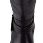 Bare Traps Women's Shoes Abram Fabric Closed Toe Knee High Fashion Boots Black Size 10M
