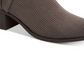 Style & Co. Womens Myrrah Faux Suede Pointed Toe Shooties Gray Size 5 M