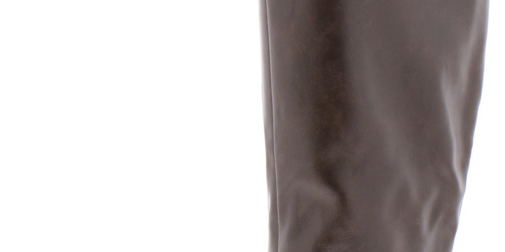 Style & Co Women's Kindell Faux Leather Riding Boots Brown Size 7 M