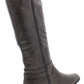 Style & Co Women's Kindell Faux Leather Riding Boots Gray Size 11 M