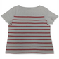 Charter Club Women's Striped Cotton Eyelet Top Red Size Petite X-Large