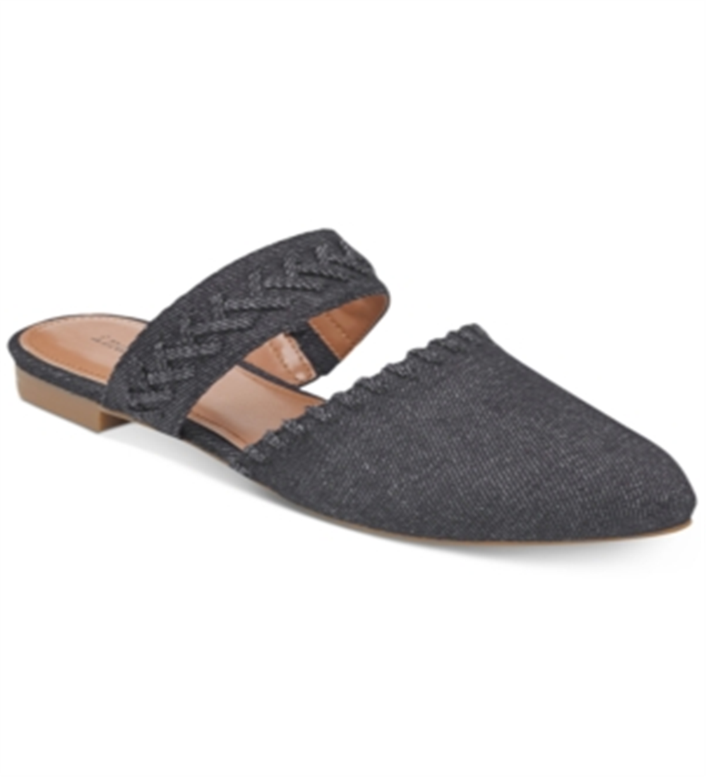 Indigo Rd. Women's Gabela Slip on Mules Denim Pink Size 7.5 M