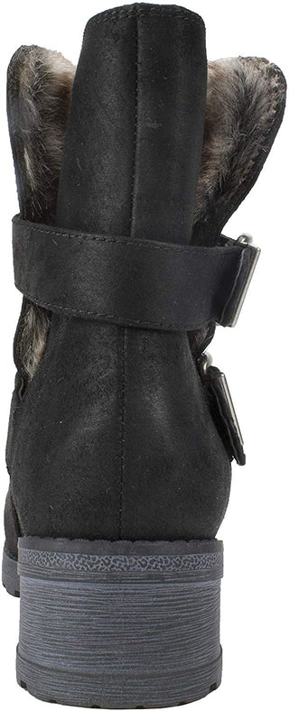 White Mountain Women's Shoes Chastity Fabric Closed Toe Ankle Cold Weather Boot Gray Size 5.5 M