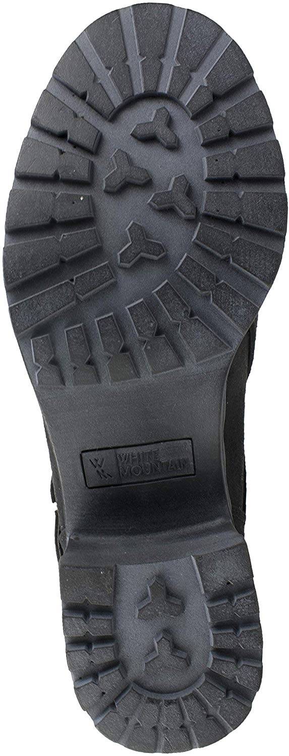 White Mountain Women's Shoes Chastity Fabric Closed Toe Ankle Cold Weather Boot Gray Size 5.5 M