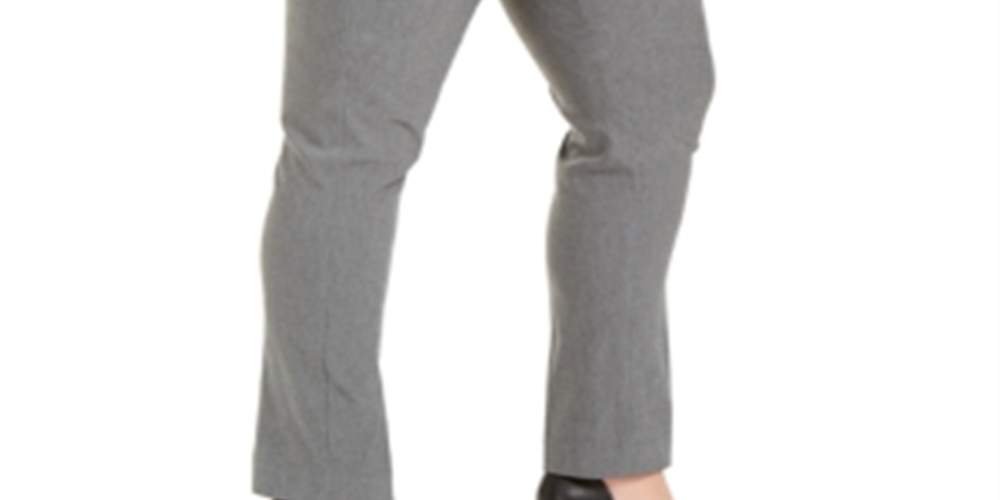 Alfani Women's Plus Tummy Control Pull on Skinny Pants Gray Size 20W