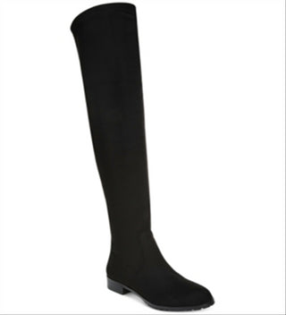 Bar Iii Taimi Over-the-Knee Boots - Black Micro Black Size 6 M