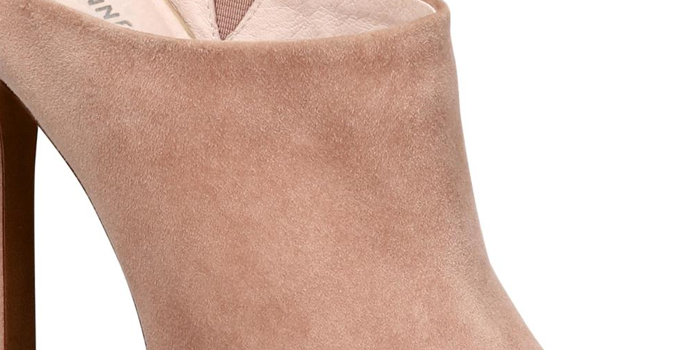 Kenneth Cole New York Women's Riley 110 Suede Pointed Toe Mules Pink Size 8M