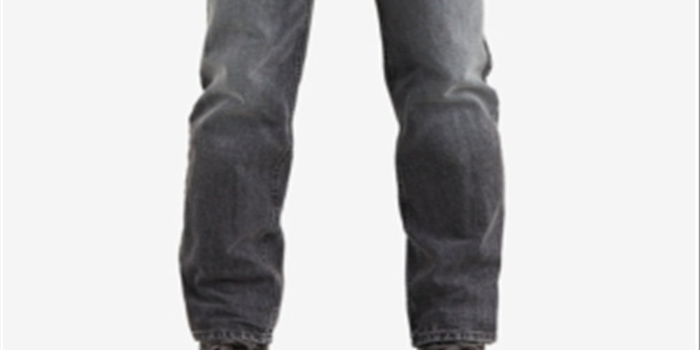 Levi's Men's 541 Athletic Taper Jeans Gray Size 44X32