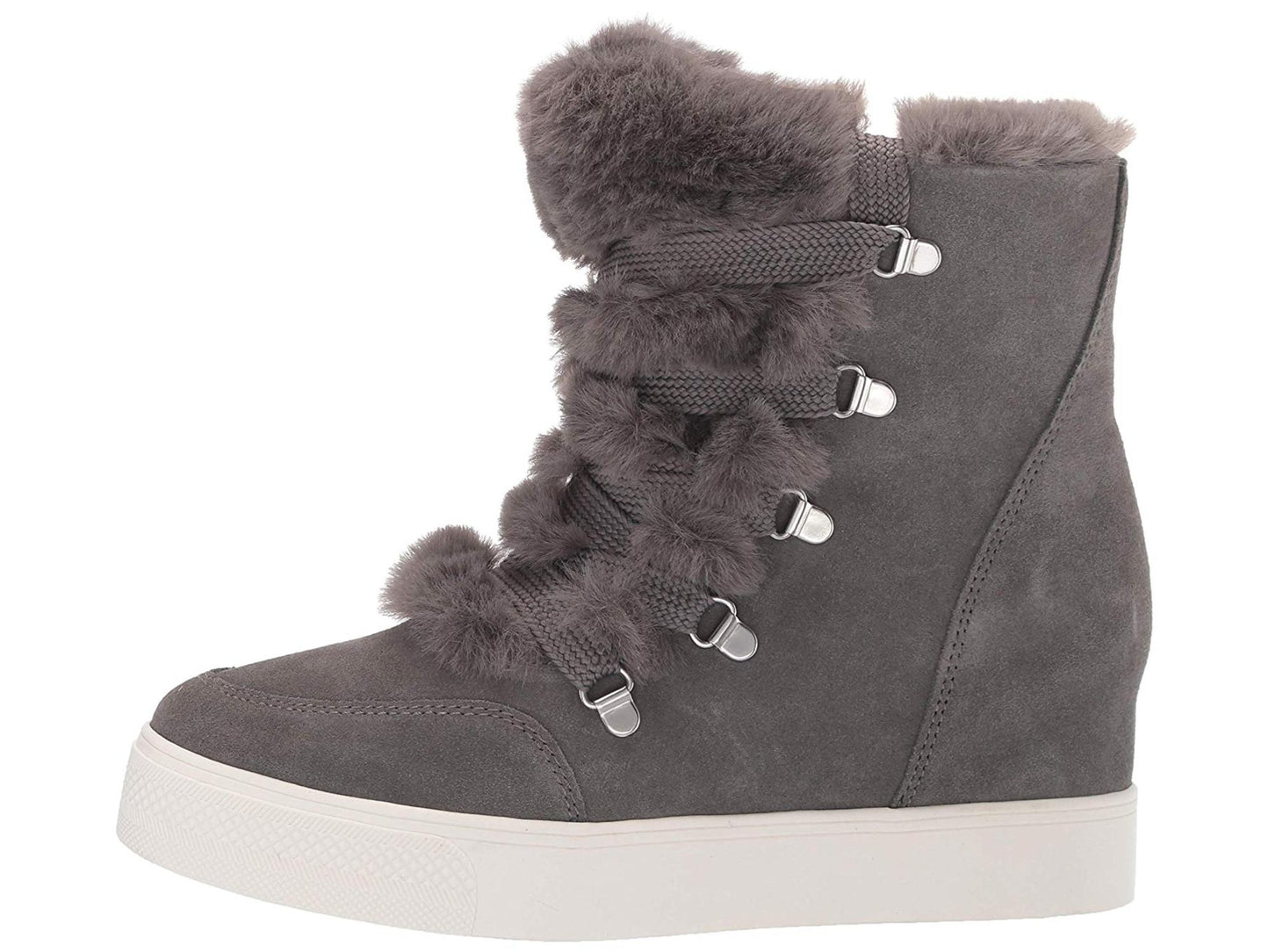 Steve Madden Women's Wharton Sneaker Gray Size 8 M