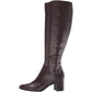 Calvin Klein Women's Freeda Wide Calf Brown Size 7.5M