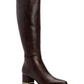 Calvin Klein Women's Freeda Wide Calf Brown Size 7.5M