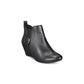 Anne Klein Abilene Pointed Toe Wedge Ankle Boots Black Black Size 11 M