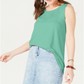 Style & Co Women's Swing Fit Tank Top Green Size Small