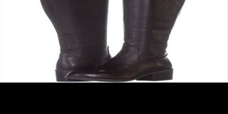 Alfani Womens Briaah Fabric Round Toe Knee High Fashion Boots Brown Size 8.5M