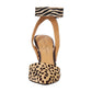 Jessica Simpson Women's Animal Print Perinna Pump Brown Size 8 M
